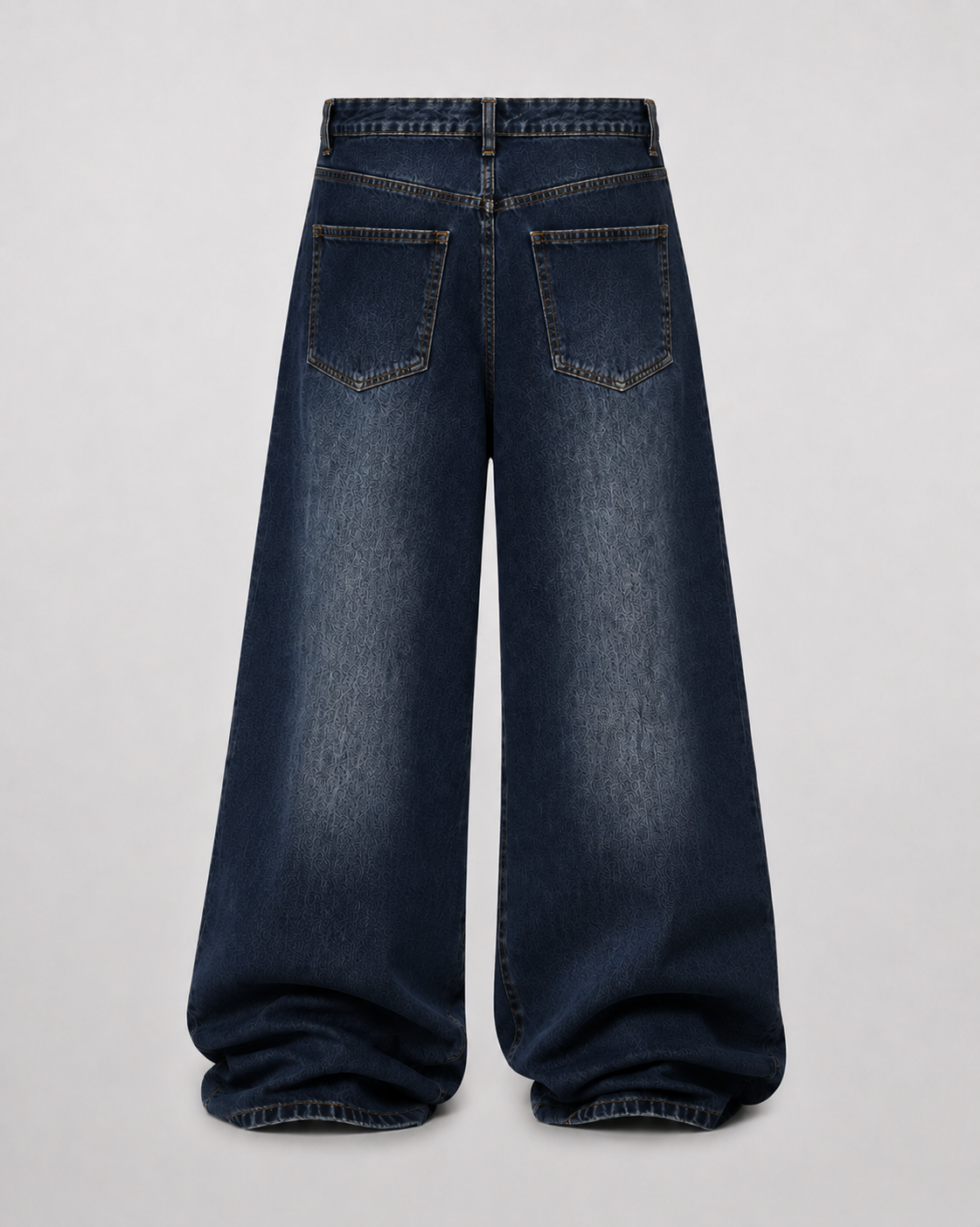 Jeans Wide Leg Light Blue-16