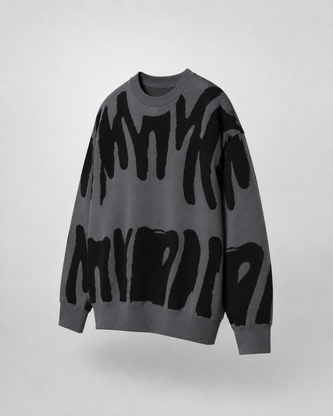 Sudadera Abstract Brush Oversize-49