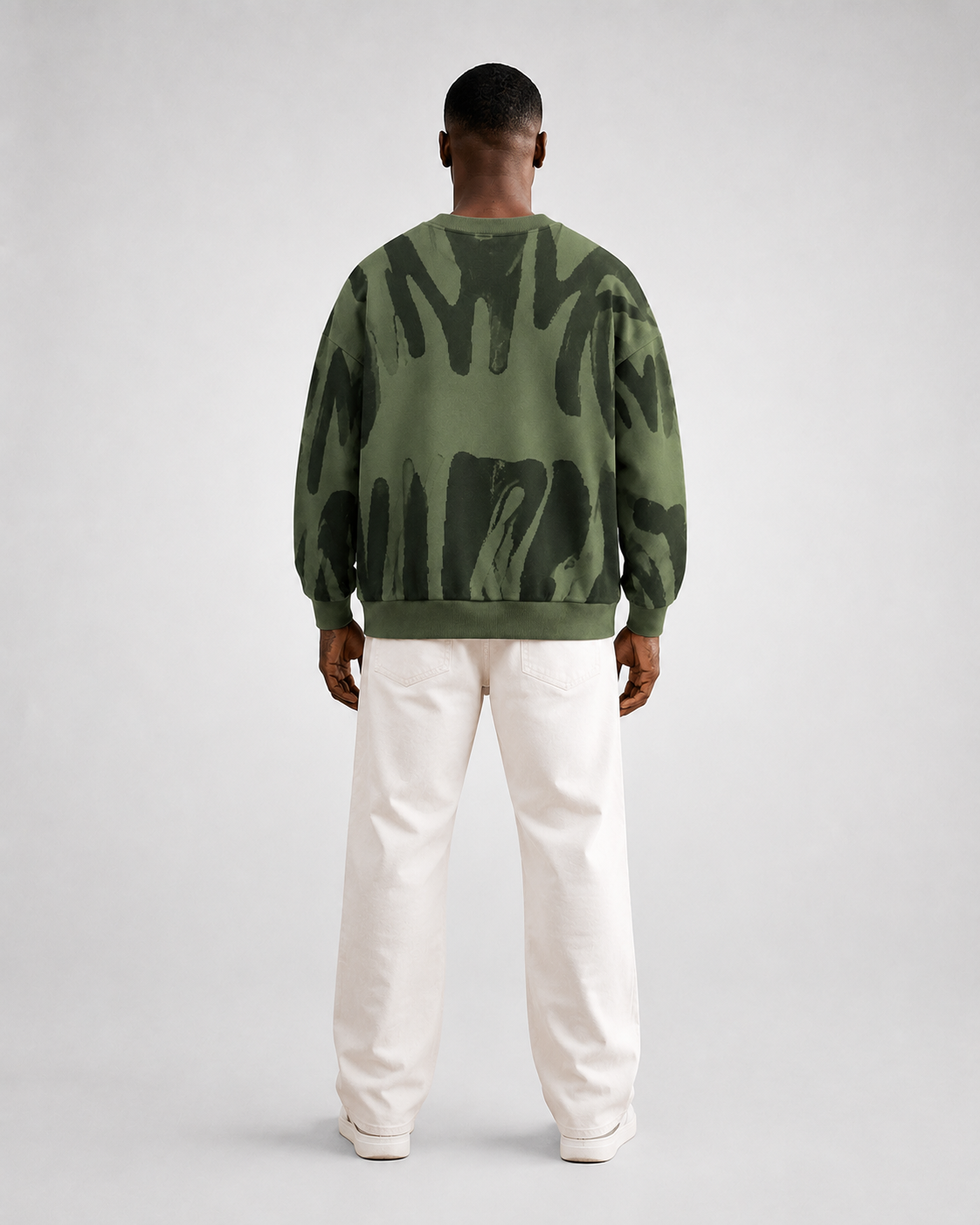 Sudadera Abstract Brush Oversize-39