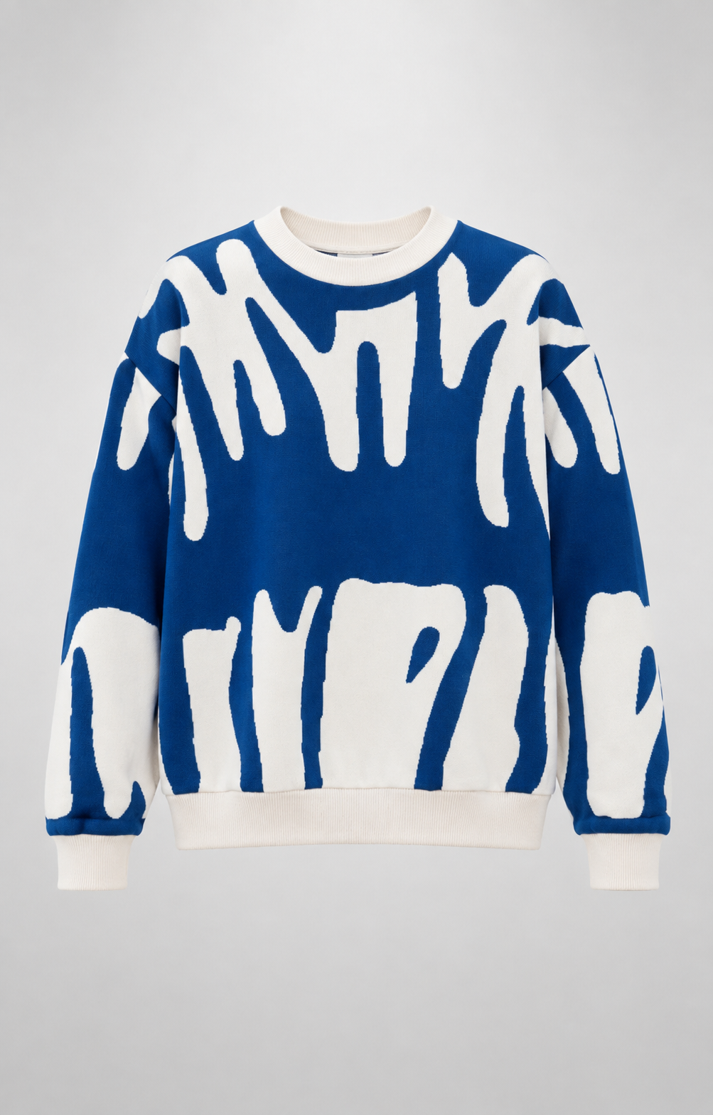 Sudadera Abstract Brush Oversize-3