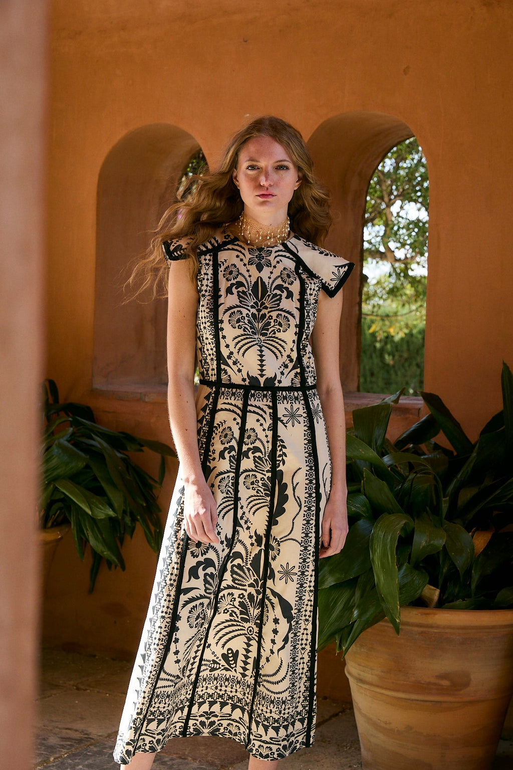 Vestido Christian Italia negro