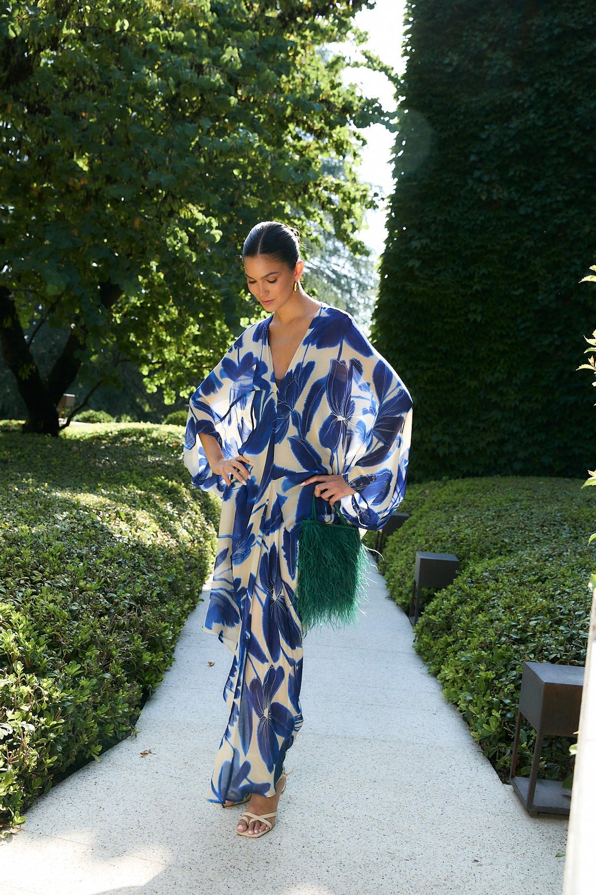 Vestido Vero Nenúfar azul