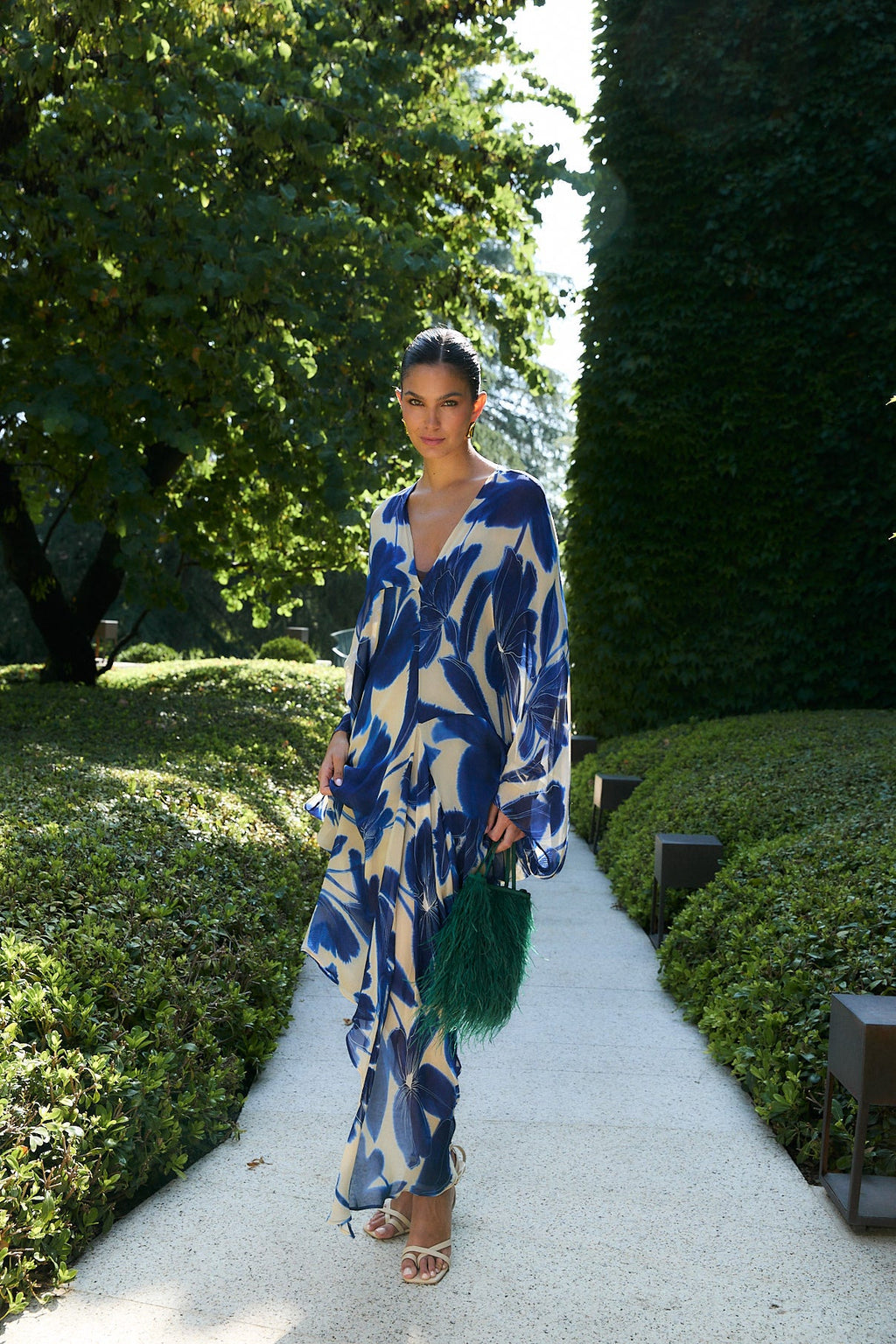 Vestido Vero Nenúfar azul