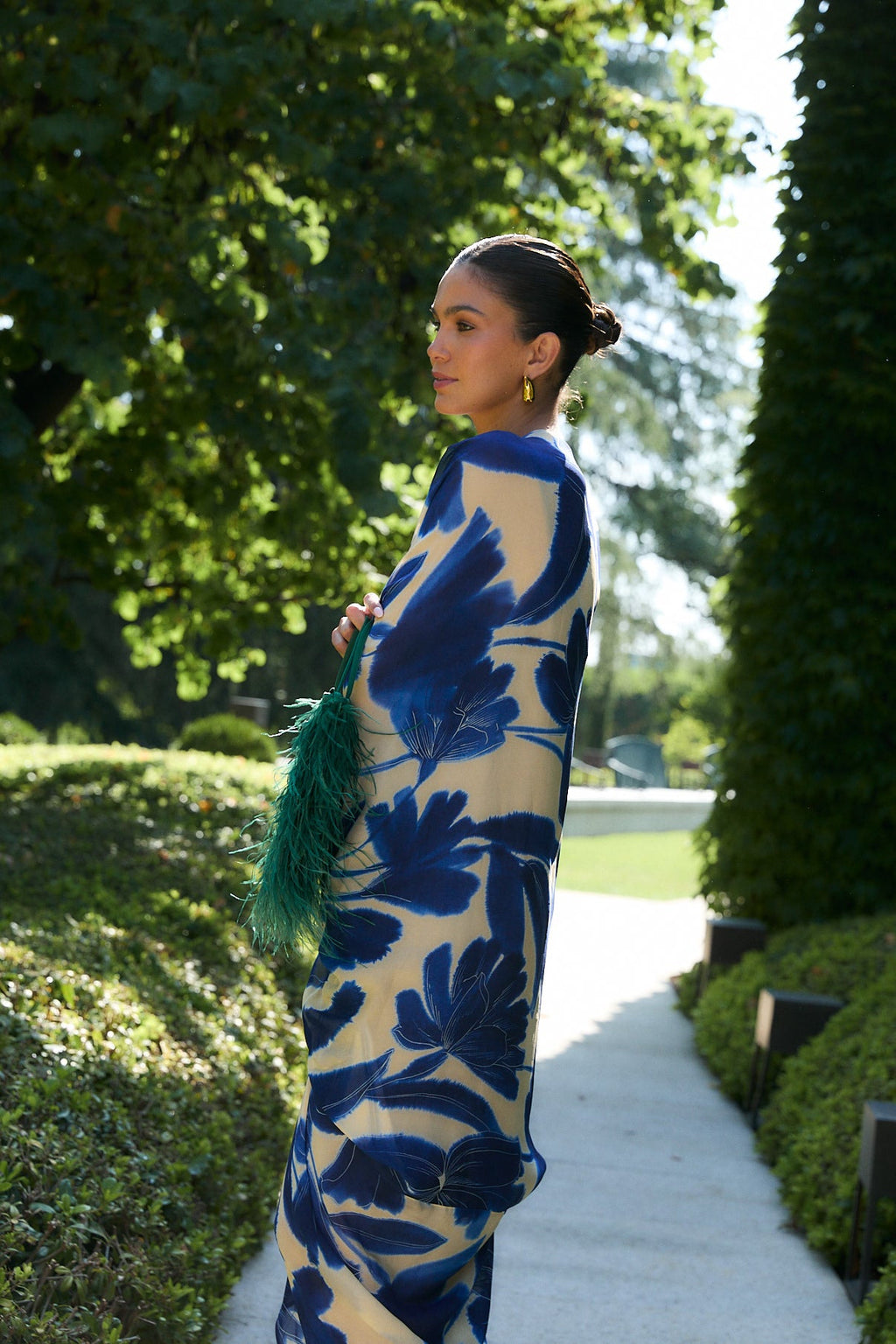 Vestido Vero Nenúfar azul