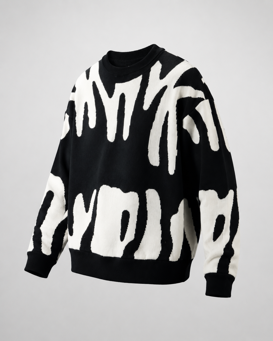 Sudadera Abstract Brush Oversize-12