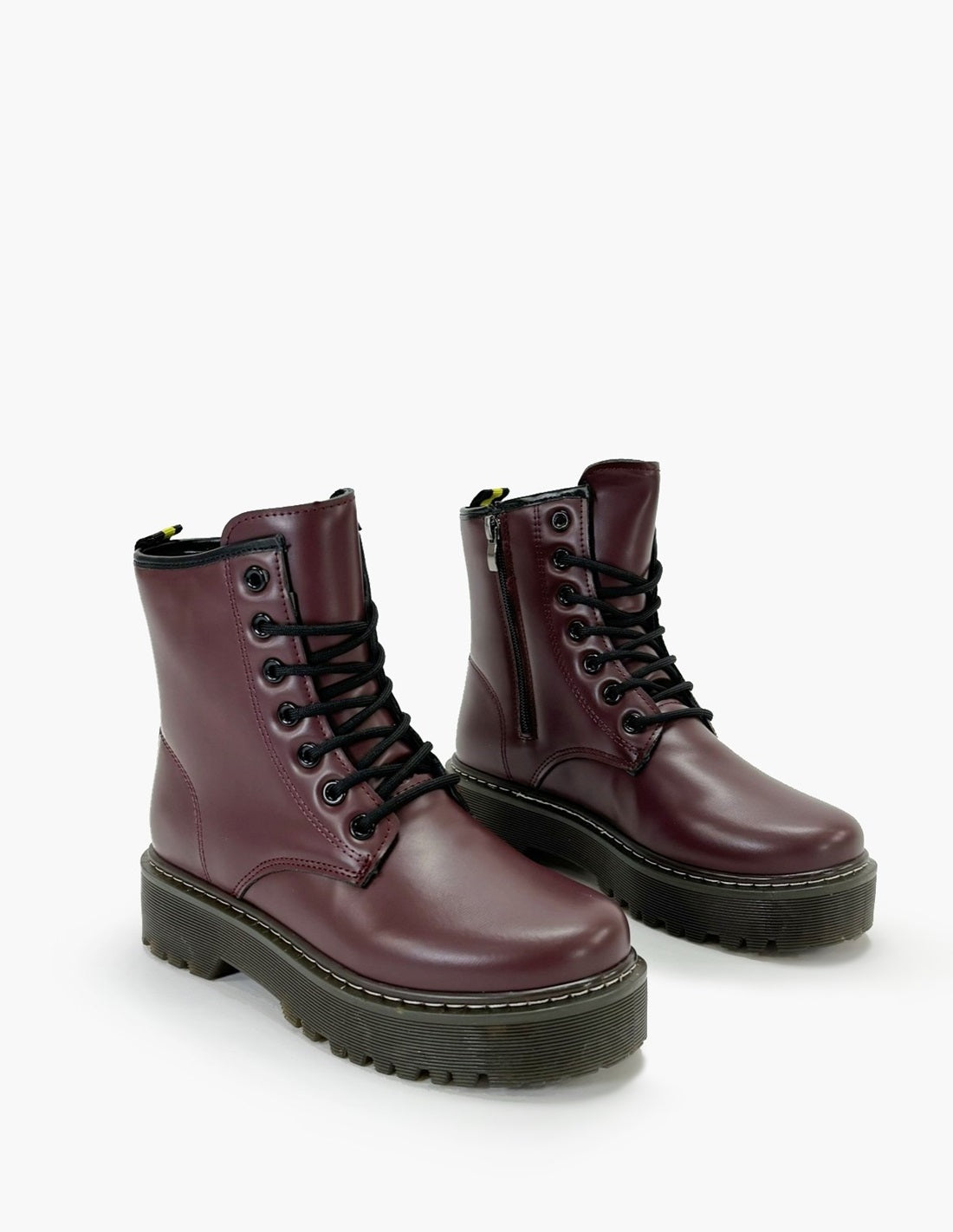 Bota militar granate-4