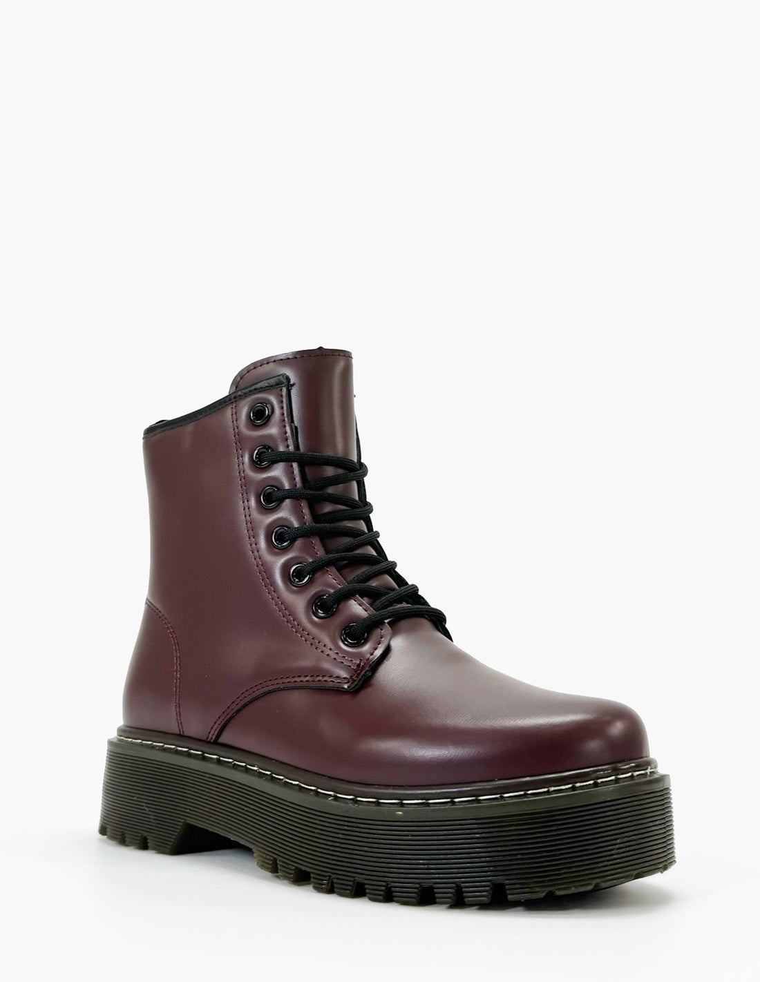 Bota militar granate-3