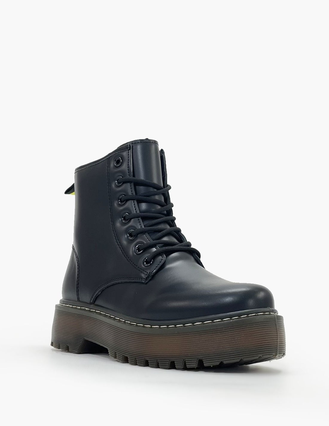 Bota militar negra-2