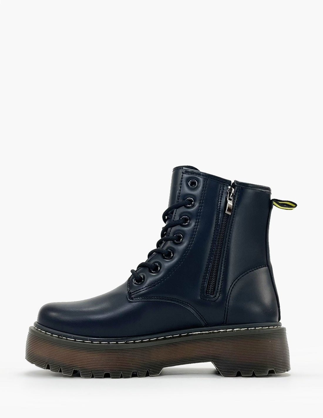 Bota militar negra-3