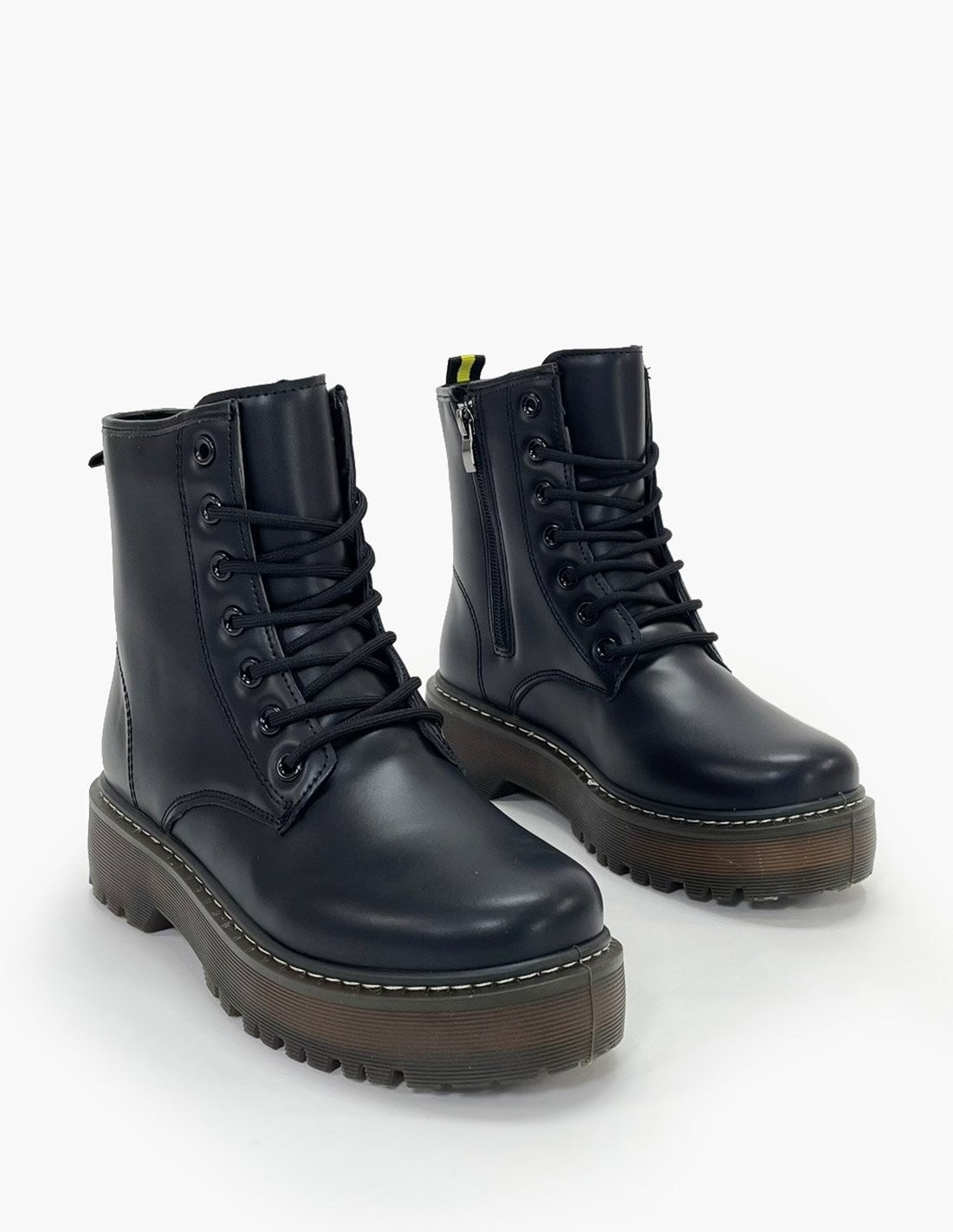 Bota militar negra-5