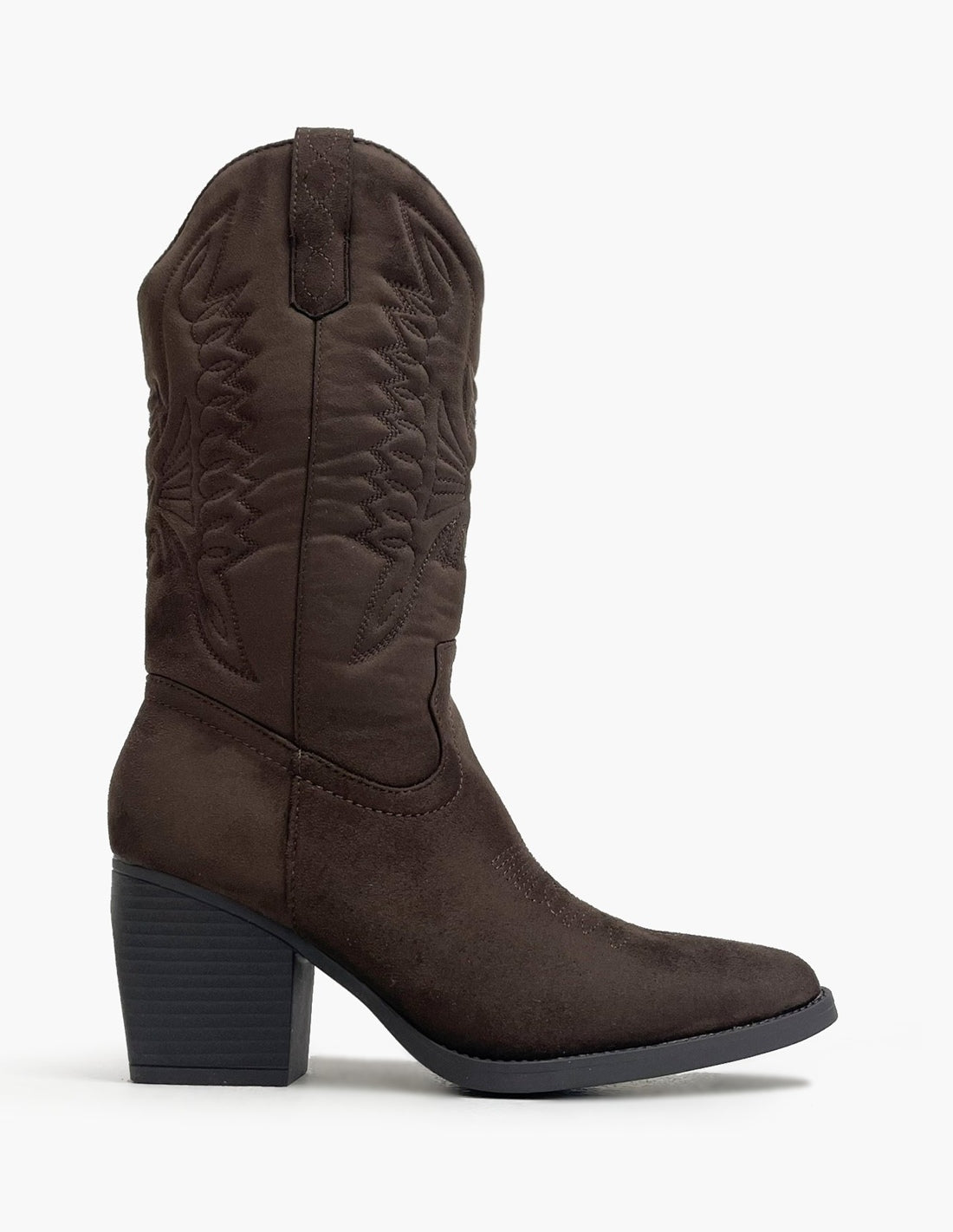 Botas marrones para mujer - estilo cowboy