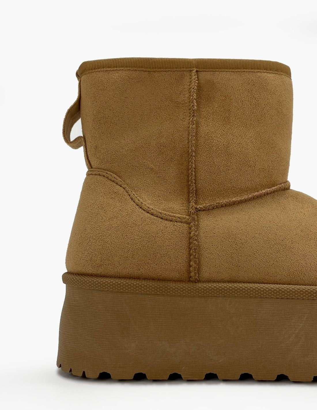 Botas australianas color camel - caña media-2