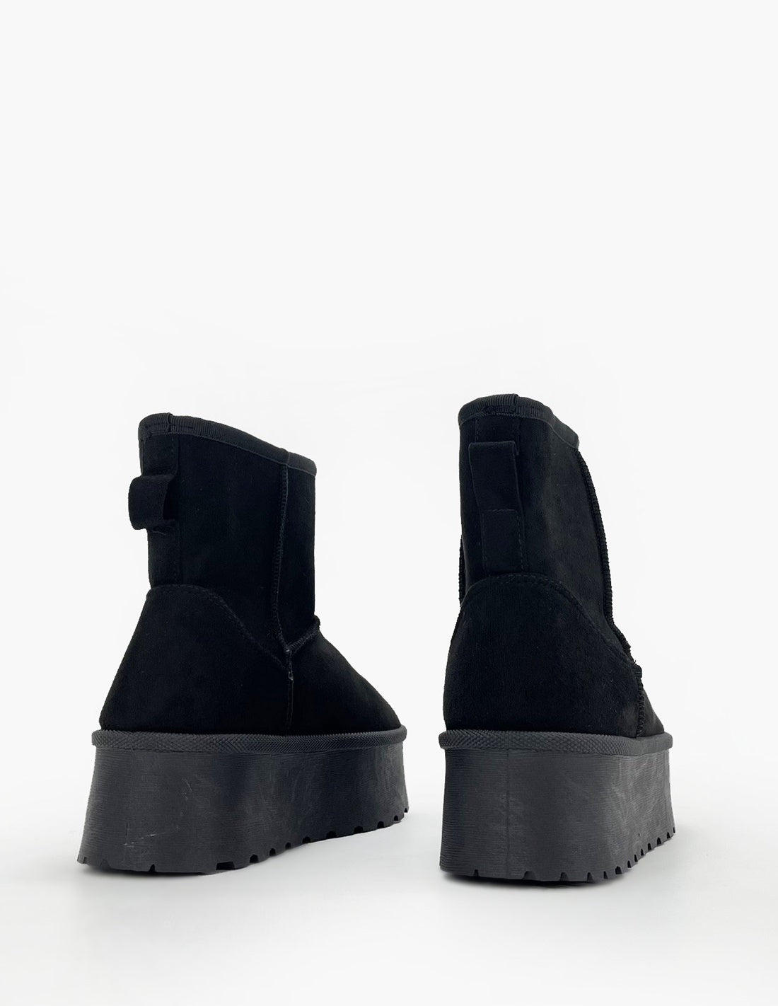 Botas australianas negras de caña media-4
