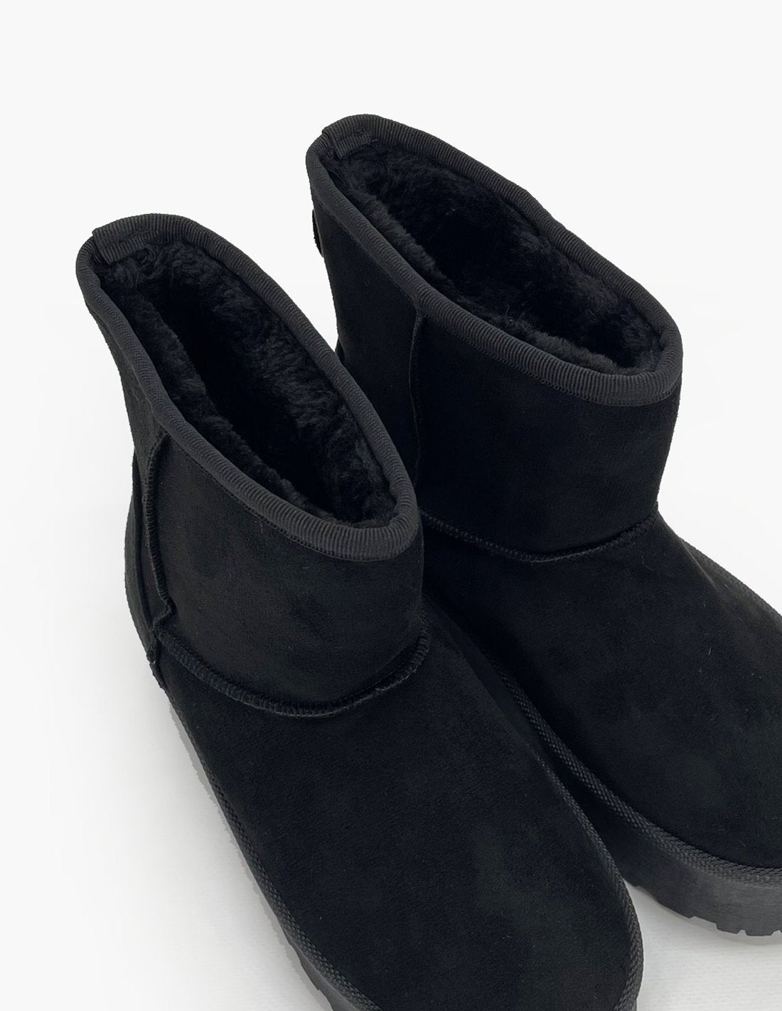 Botas australianas negras de caña media-3
