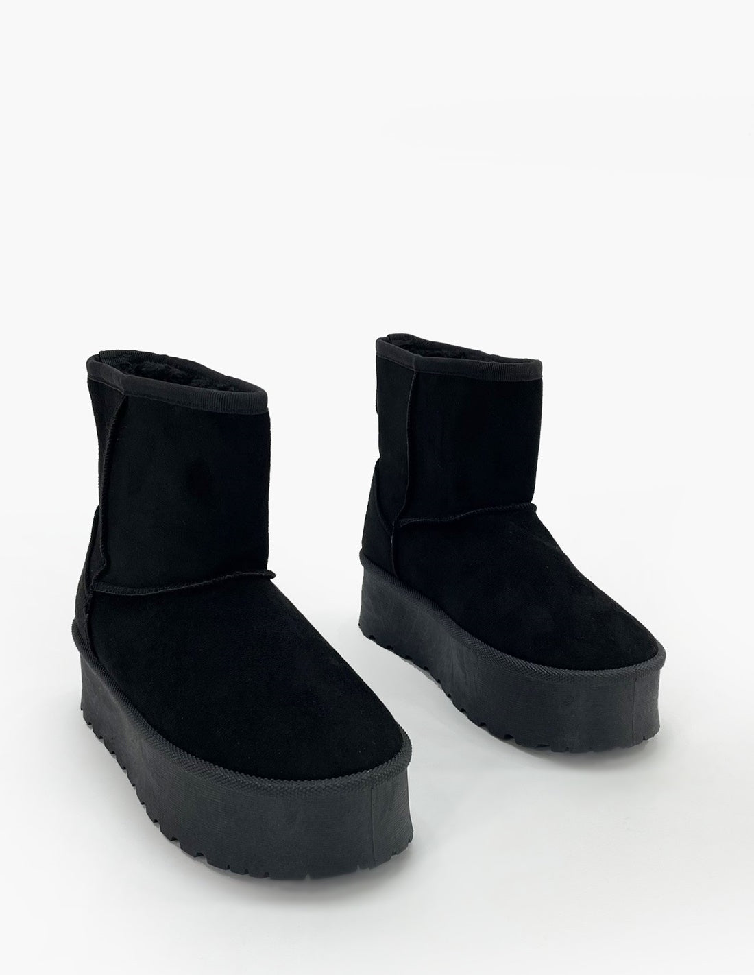 Botas australianas negras de caña media-2