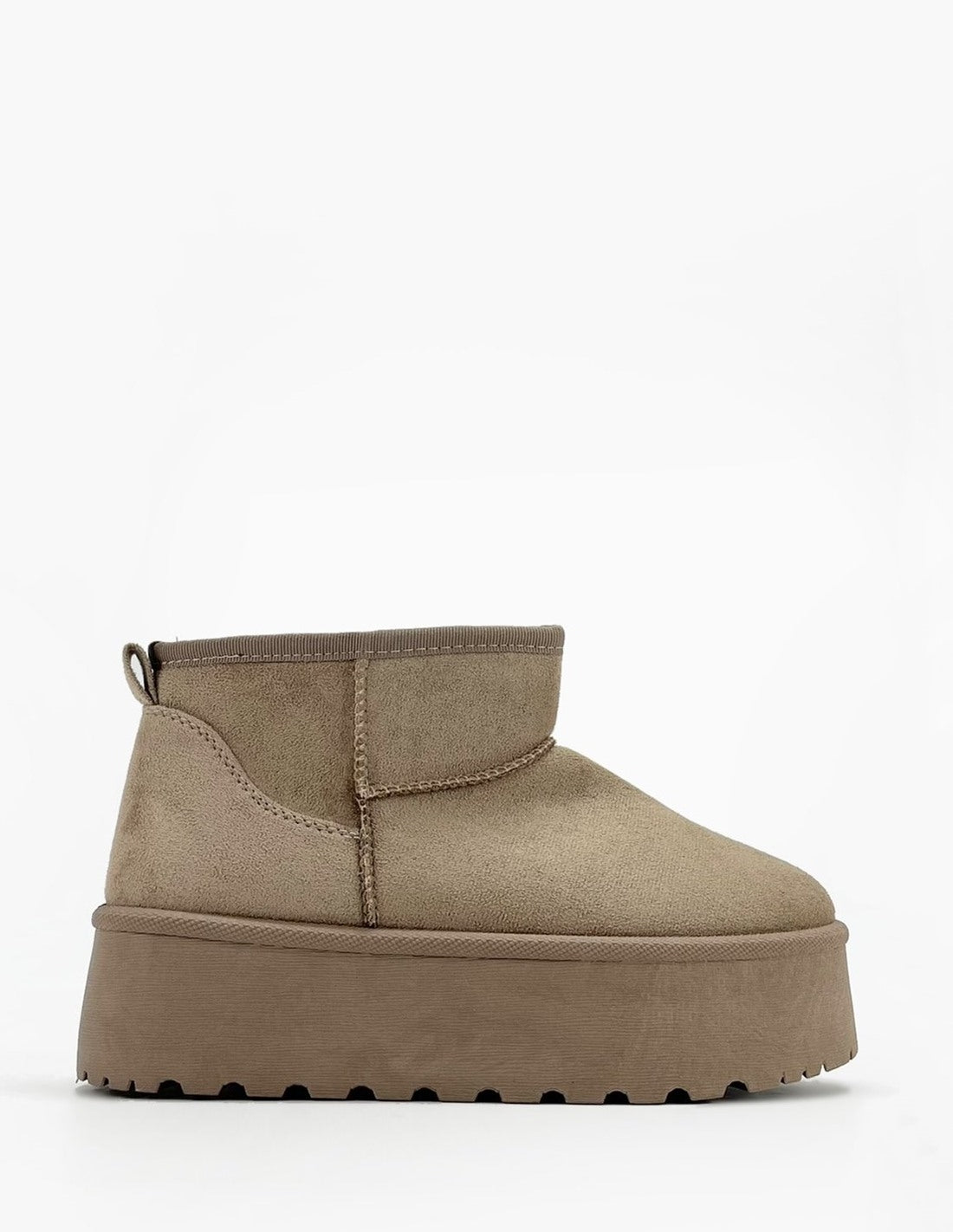Botas de pelo color caqui - australianas