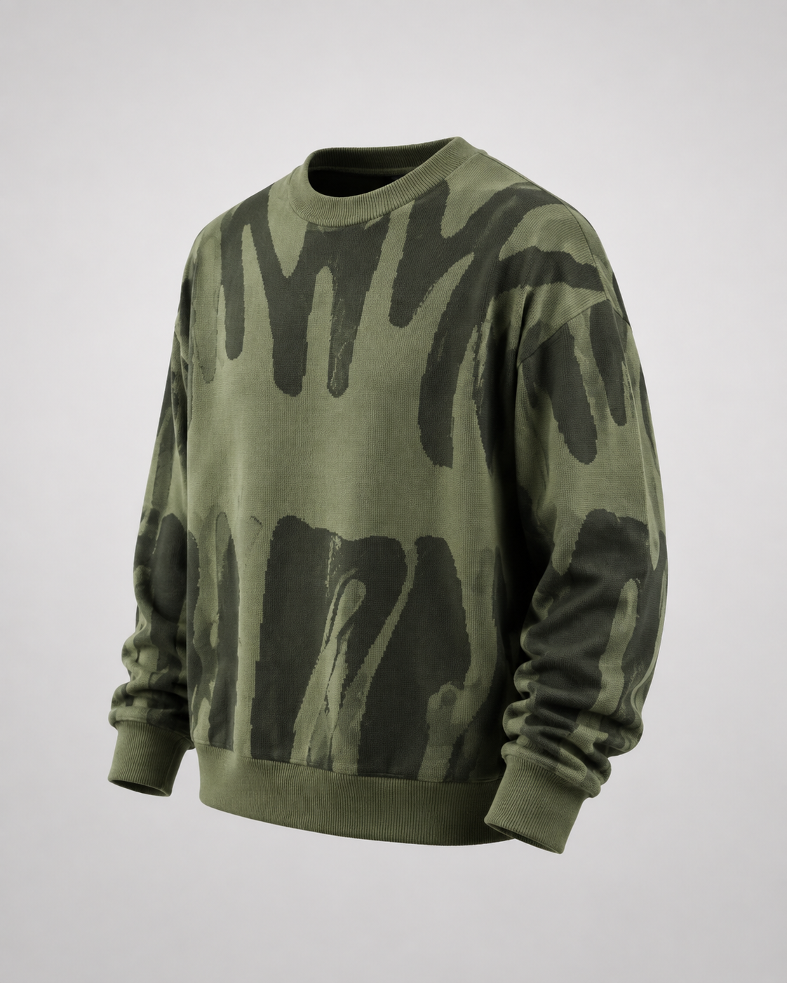 Sudadera Abstract Brush Oversize-35