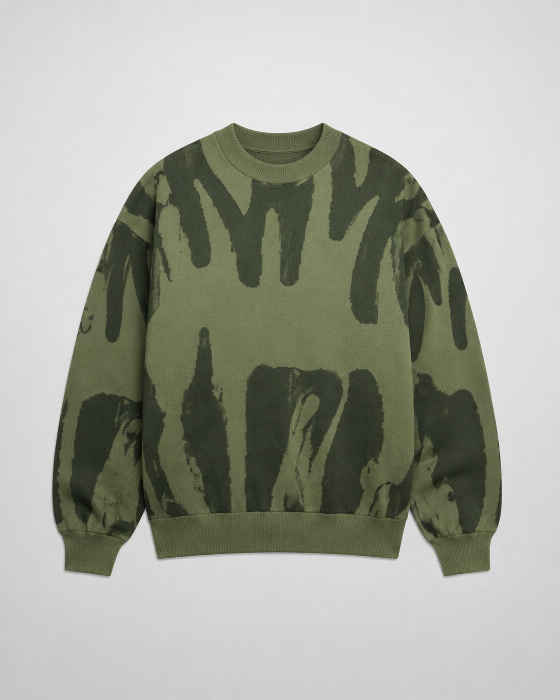 Sudadera Abstract Brush Oversize-4