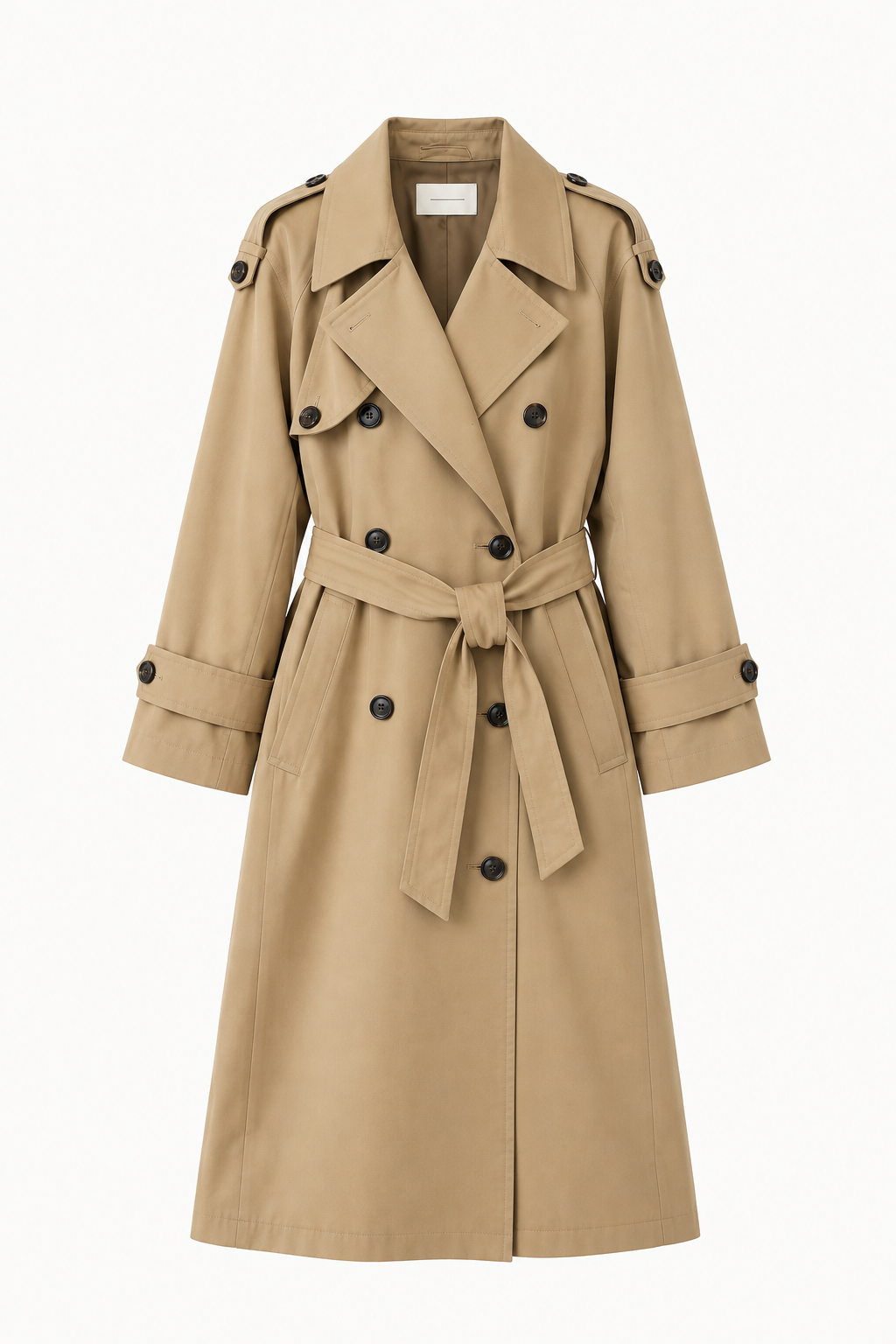 Elara Marbella Franklin | Gabardina Trench Elegante-3