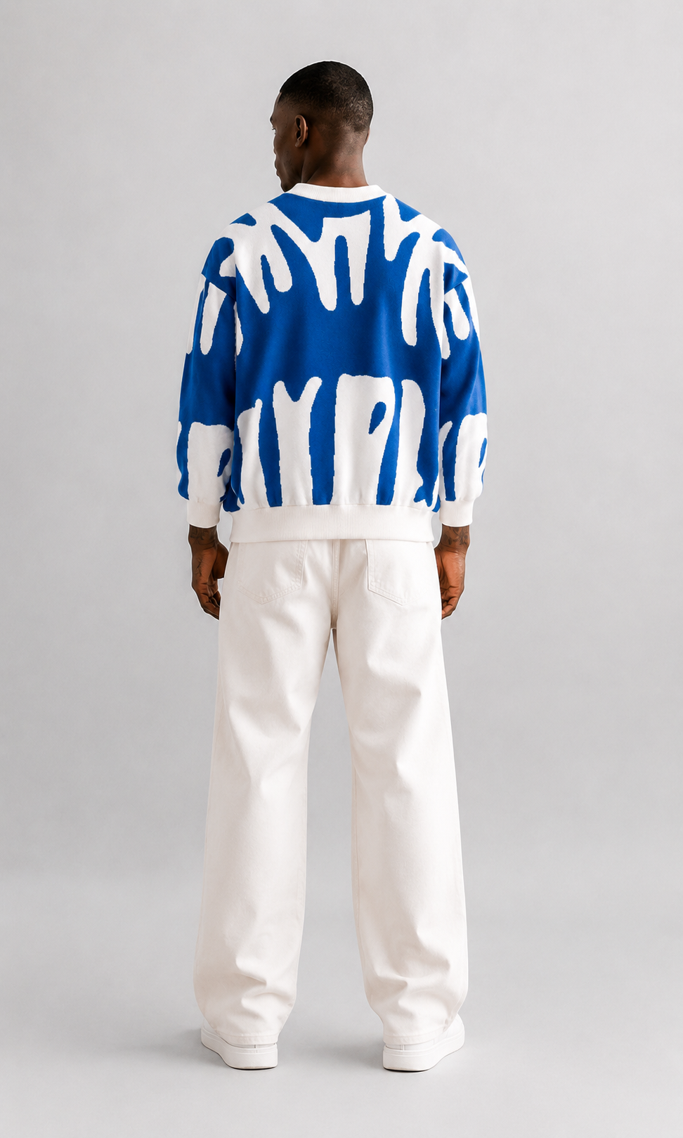 Sudadera Abstract Brush Oversize-42