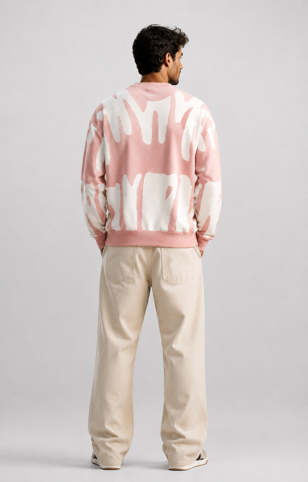 Sudadera Abstract Brush Oversize-20