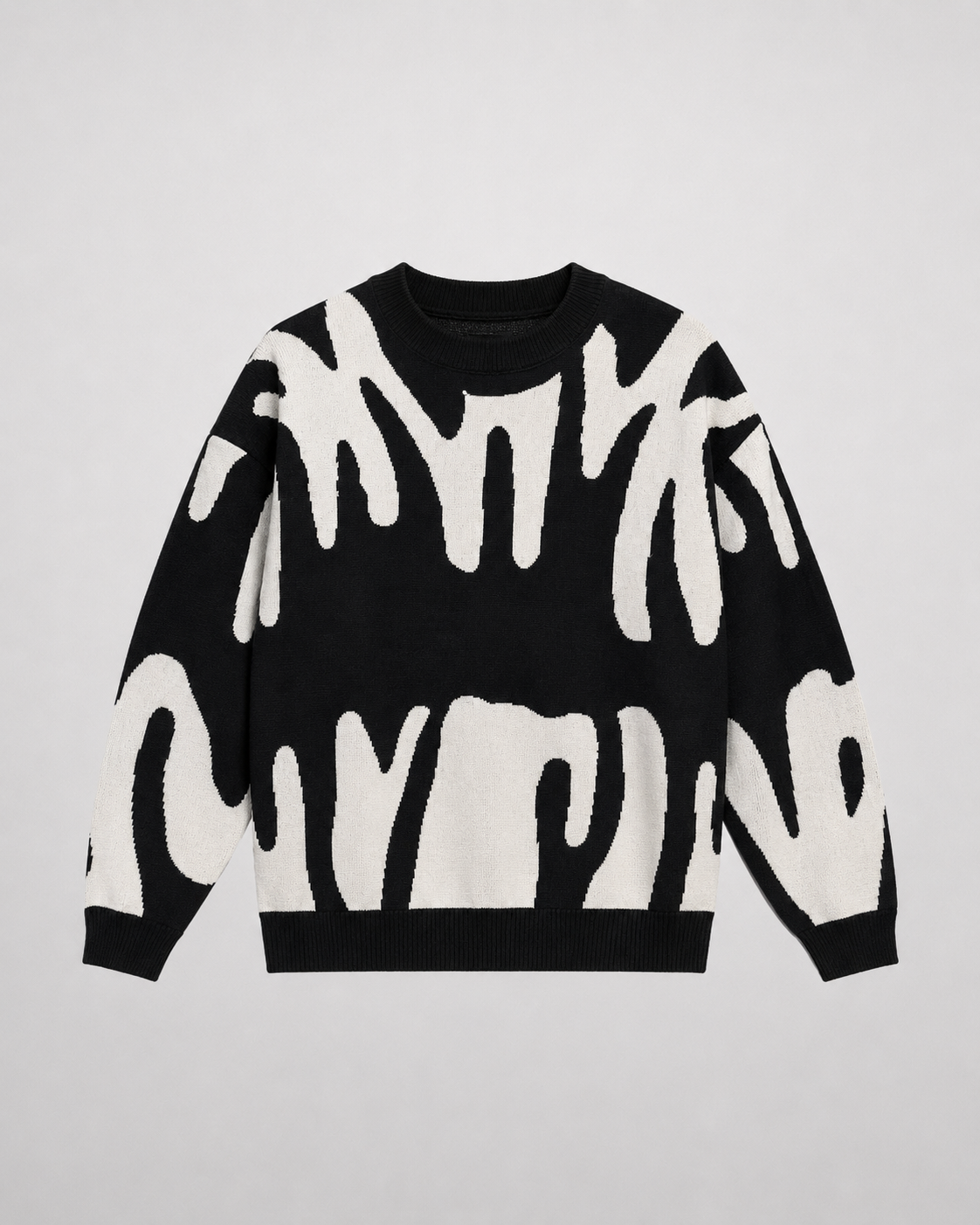 Sudadera Abstract Brush Oversize-11