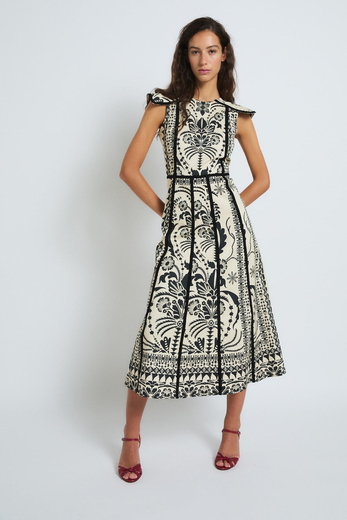 Vestido Christian Italia negro