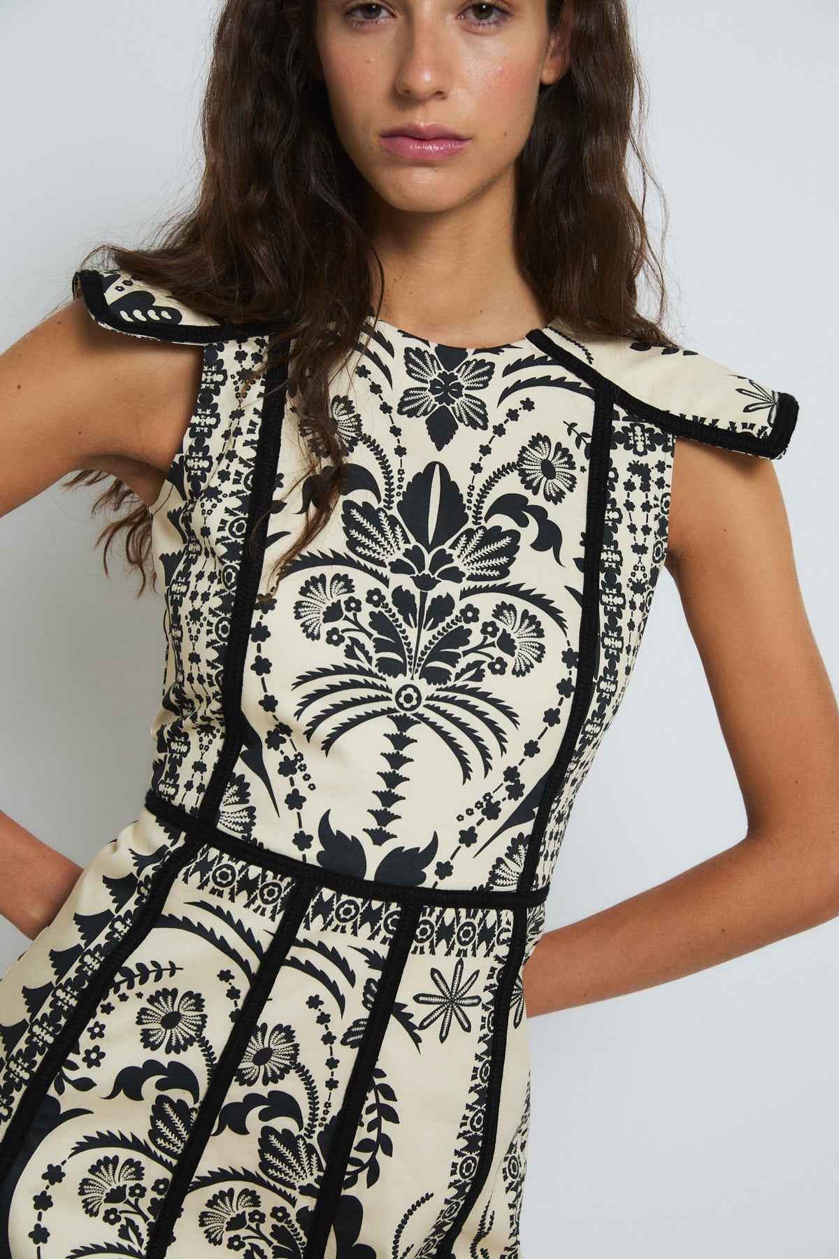 Vestido Christian Italia negro