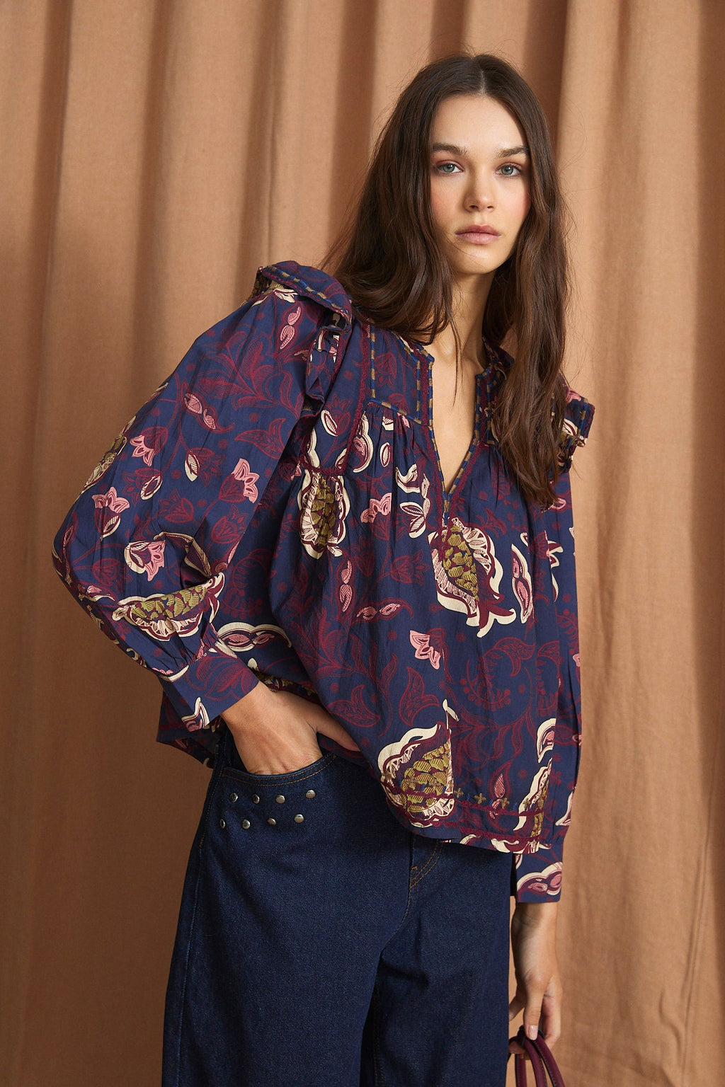 BLUSA KATMANDU PERSIAS AZUL