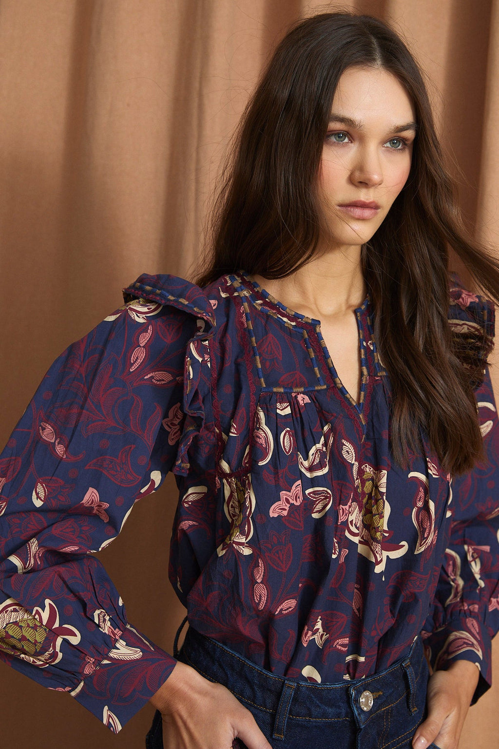 BLUSA KATMANDU PERSIAS AZUL