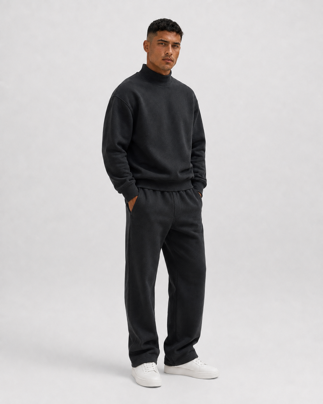 Conjunto Relaxed Fleece — Hombre-3
