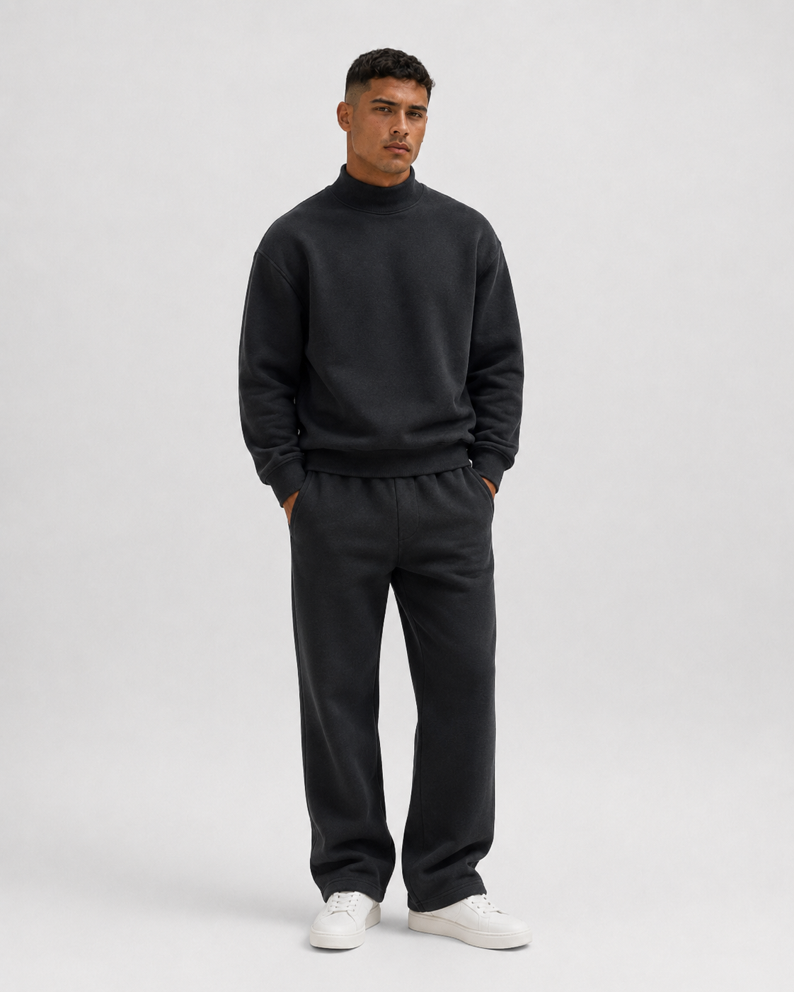 Conjunto Relaxed Fleece — Hombre-1
