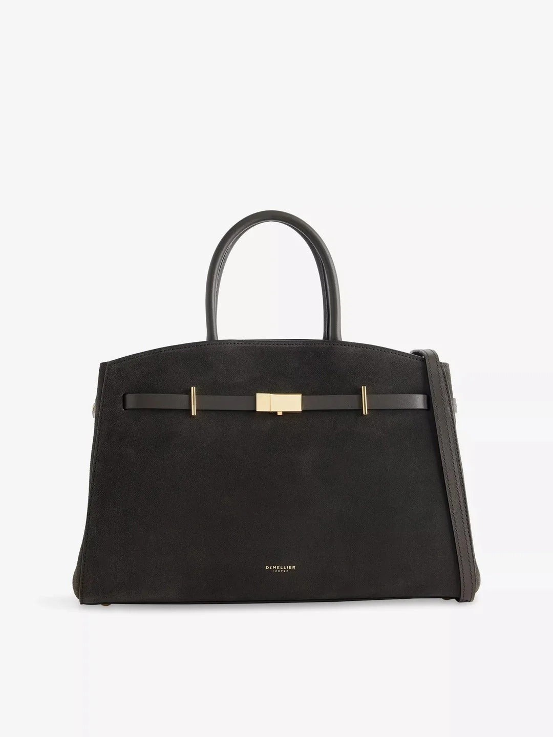 Amélisse - Elegante bolso de mano midi de piel-3