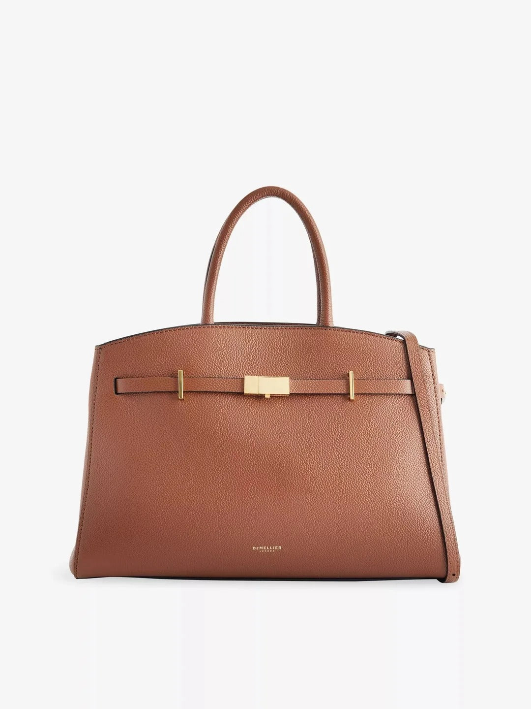 Amélisse - Elegante bolso de mano midi de piel-2