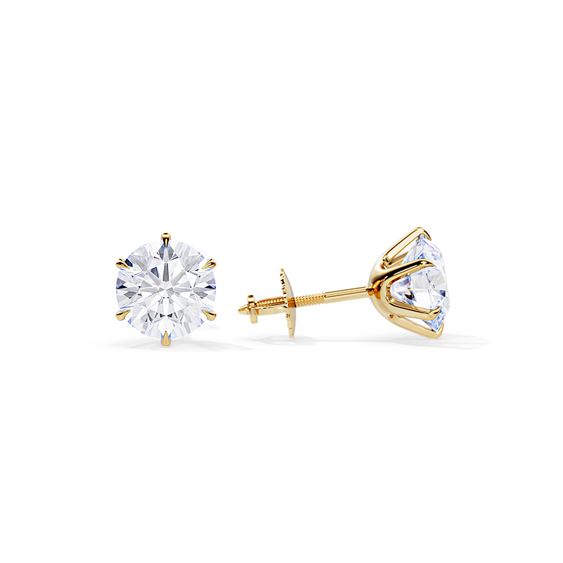 Pendientes chic dorados-3